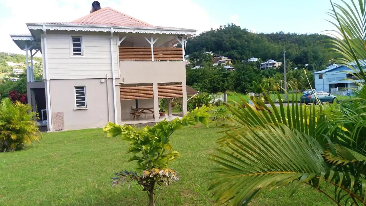 아파트 Appartement Confortable Aux Trois Ilets 85 M² Vue Montagne 레트루아질레