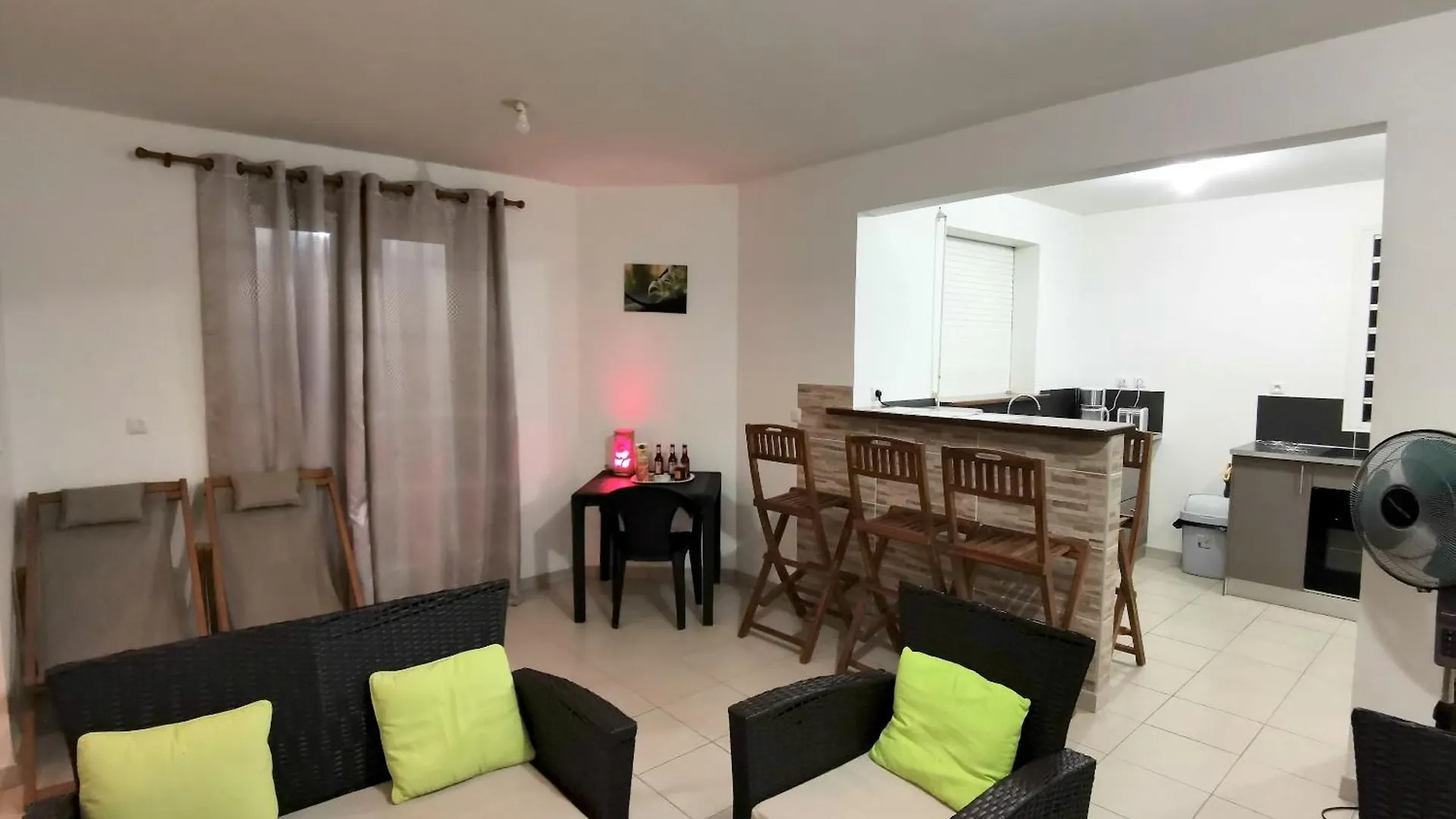 アパート Appartement Confortable Aux Trois Ilets 85 M² Vue Montagne レ・トロワ・イレ