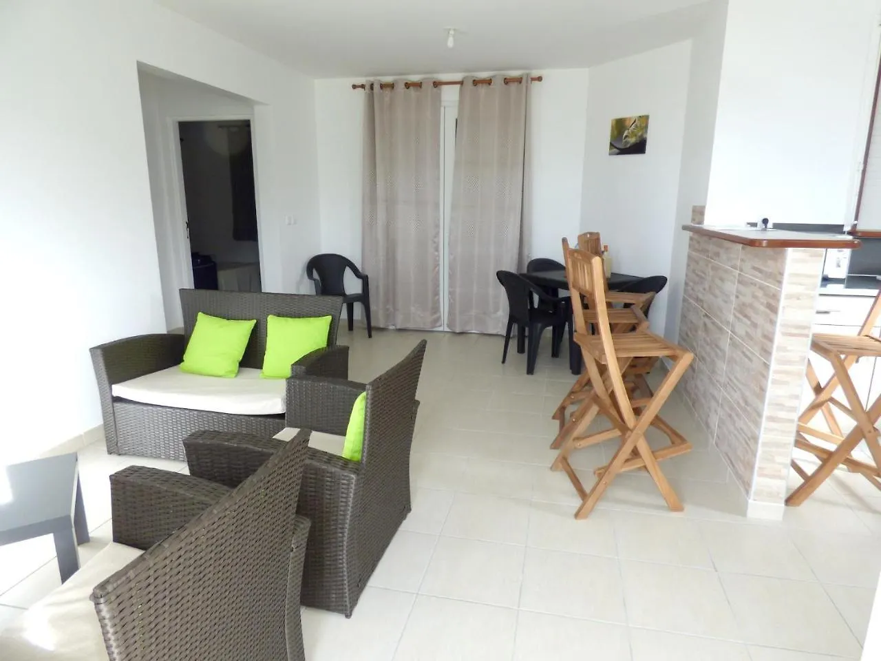 Appartement Confortable Aux Trois Ilets 85 M² Vue Montagne レ・トロワ・イレ アパート